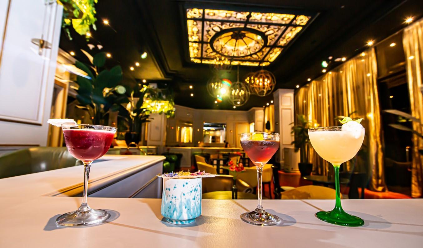 Mandarin Oriental, Santiago Hotel Luaran gambar The bar at the Mandarin Oriental