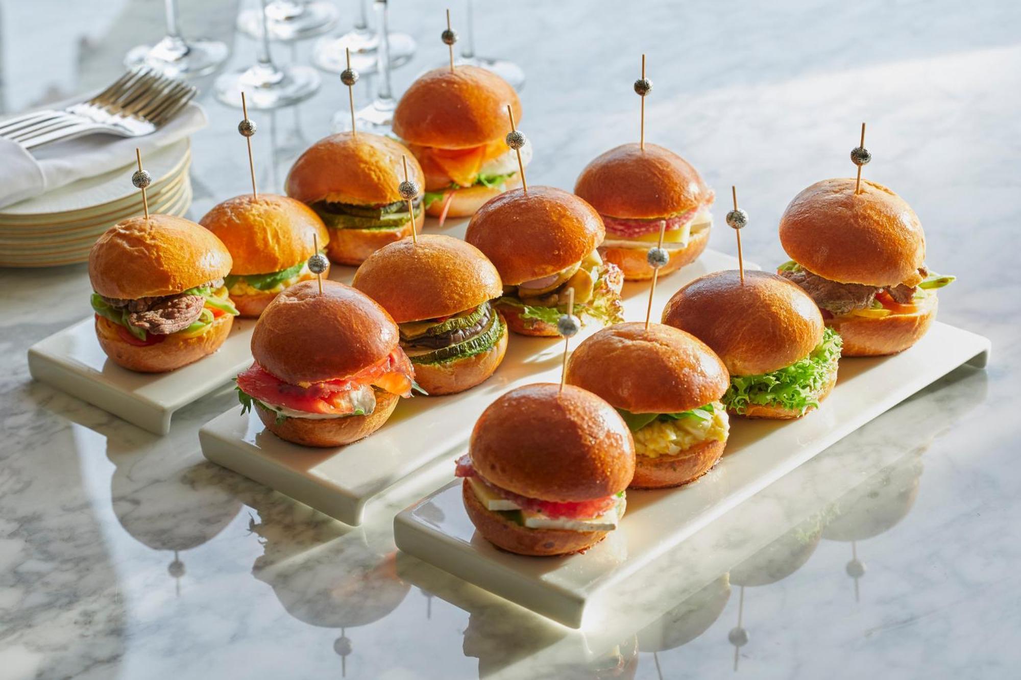 Mandarin Oriental, Santiago Hotel Luaran gambar Finger sandwiches