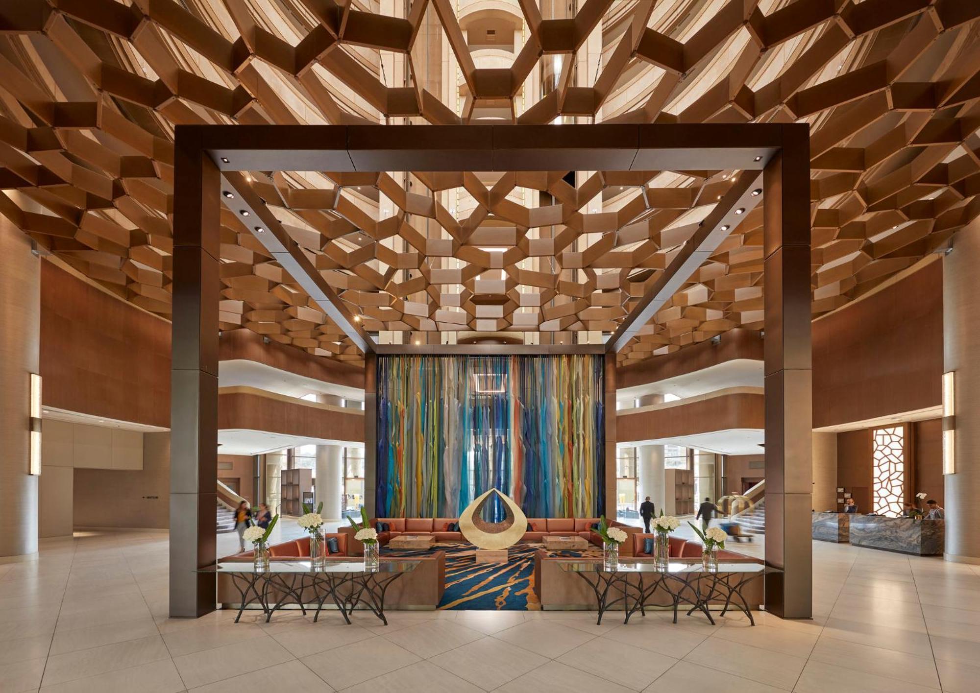 Mandarin Oriental, Santiago Hotel Luaran gambar The lobby of the hotel