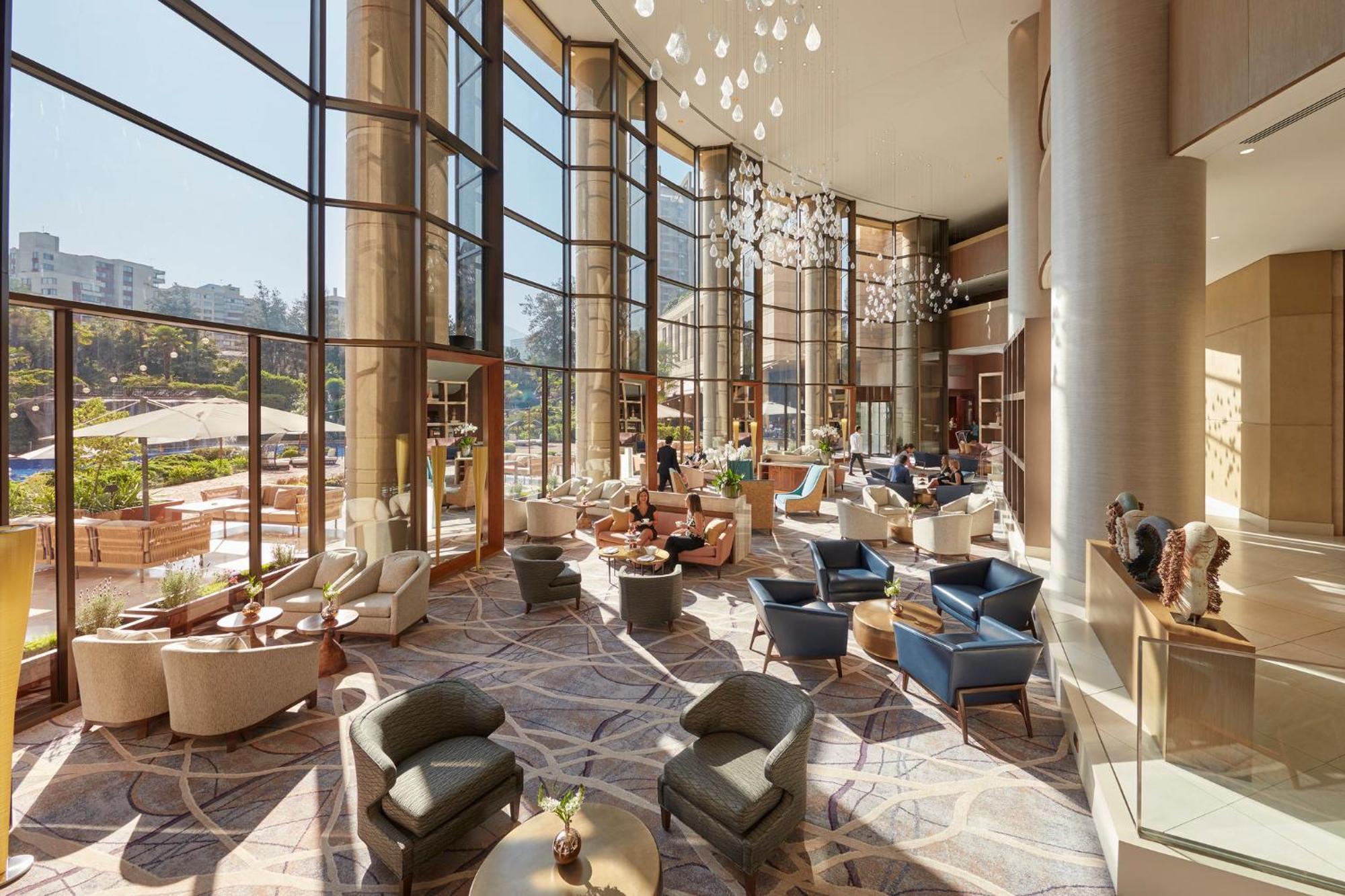 Mandarin Oriental, Santiago Hotel Luaran gambar The lobby of the hotel
